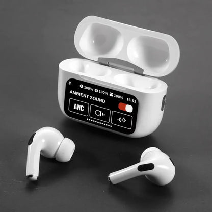 Smart Touch Display, True Wireless Earbuds