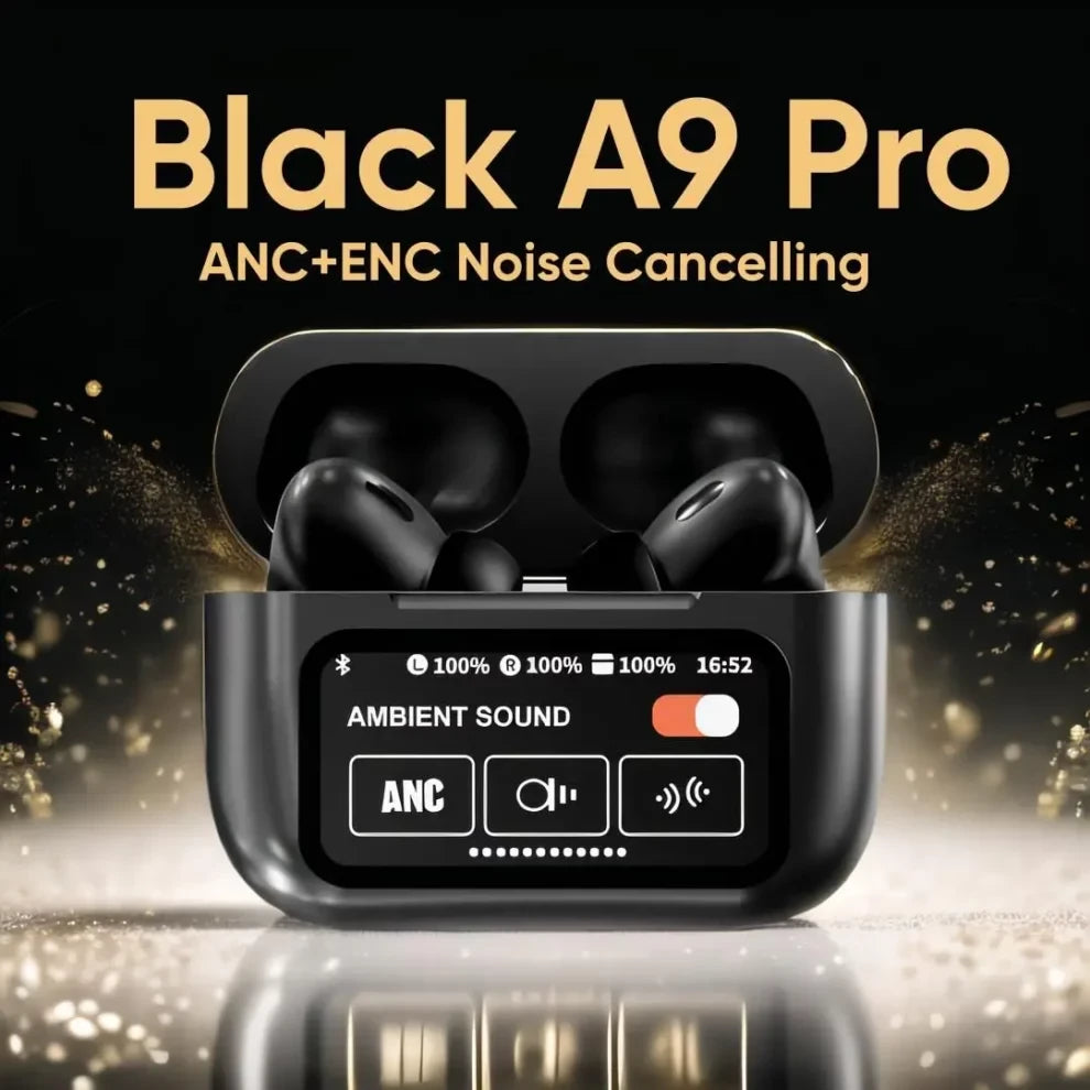 Smart Touch Display, True Wireless Earbuds