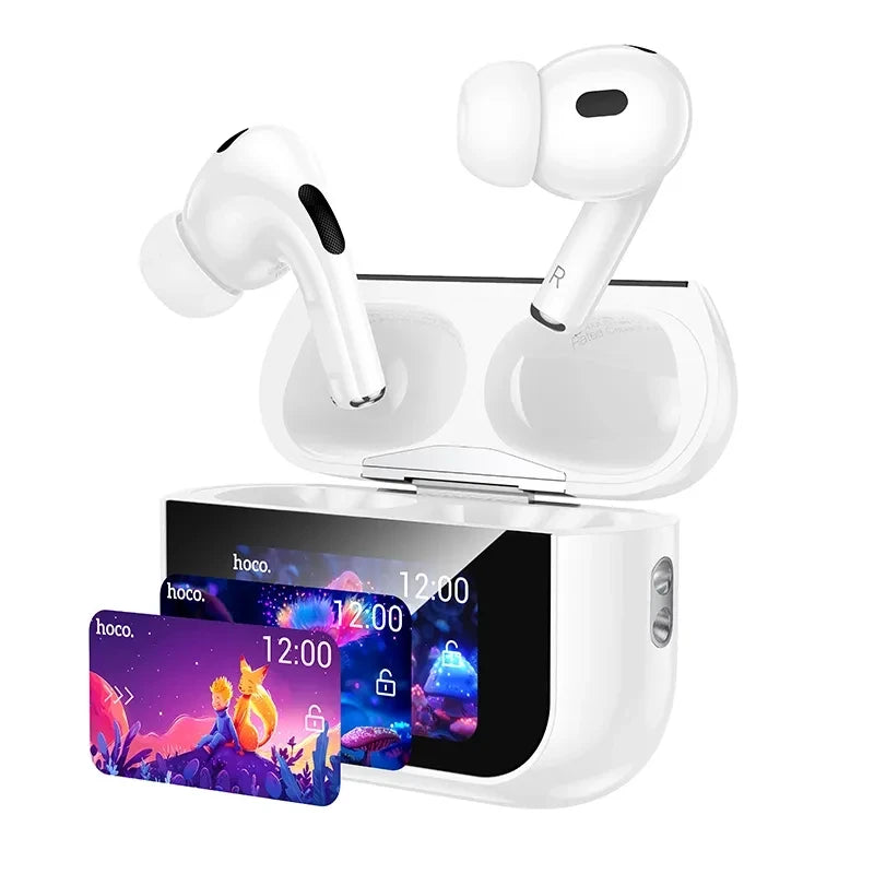 Smart Touch Display, True Wireless Earbuds