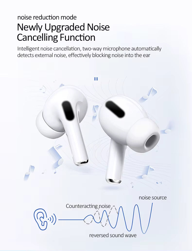 Smart Touch Display, True Wireless Earbuds