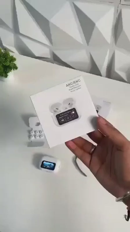 Smart Touch Display, True Wireless Earbuds